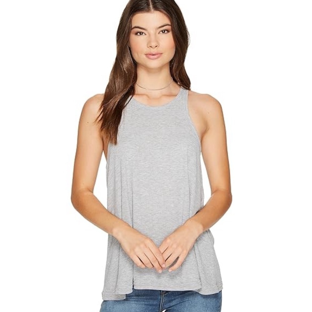Free People Gray Tank Top